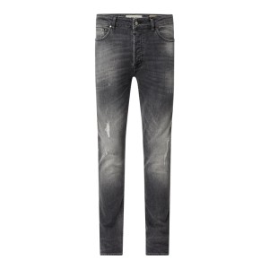 Jeansy o kroju slim fit z dodatkiem streczu model ‘Morten’