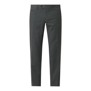 Spodnie o kroju regular fit z dodatkiem streczu model ‘Everest’