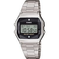 Zegarek damski Casio VINTAGE Black and Silver with Diamond Limited