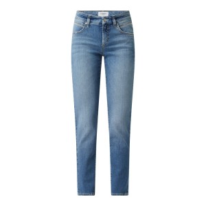 Jeansy o kroju skinny fit z dodatkiem streczu model ‘Pina’