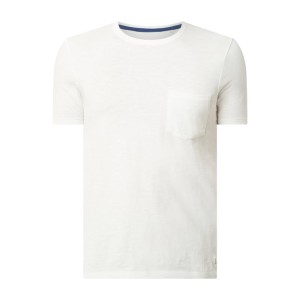 T-shirt o kroju regular fit z bawełny ekologicznej