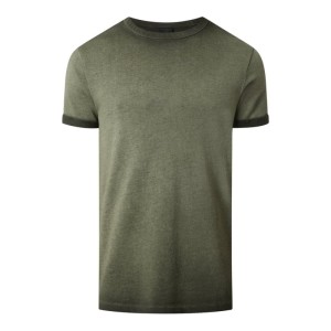 T-shirt o kroju modern fit z efektem sprania model ‘Alexis’