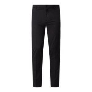Chinosy o kroju slim fit z dodatkiem streczu model ‘Jamie’