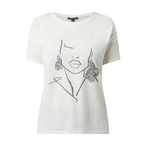 T-shirt z kamieniami stras