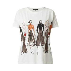 T-shirt z dodatkiem modalu