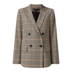 Żakiet w kratkę glencheck