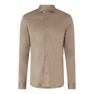 Koszula casualowa o kroju slim fit z bawełny model ‘Henry’