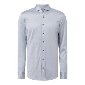 Koszula casualowa o kroju regular fit z dżerseju model ‘Henry’