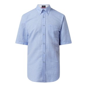 Koszula lniana o kroju regular fit