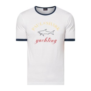 T-shirt z nadrukiem z logo