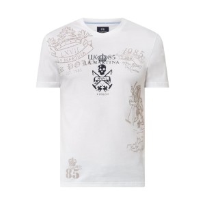 T-shirt o kroju regular fit z bawełny