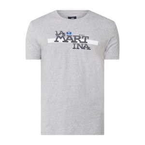 T-shirt o kroju regular fit z bawełny