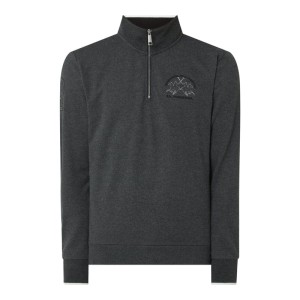 Bluza z kołnierzem z logo