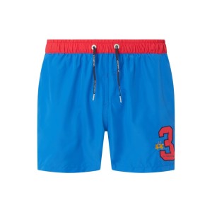 Spodenki kąpielowe z detalem z logo model ‘Rogerio’