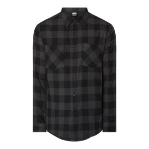 Koszula flanelowa o kroju regular fit z bawełny