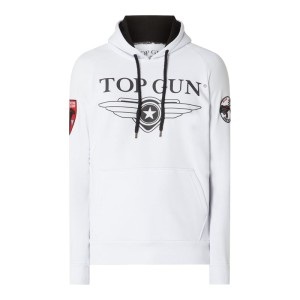 Bluza z kapturem z naszywkami