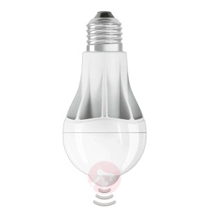 Żarówka LED E27 11,5W, ciepła biel, czujnik ruchu