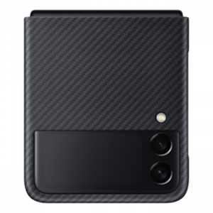 Etui Samsung Aramid Cover do Galaxy Z Flip3 5G Czarny