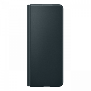 Etui Samsung Leather Flip Cover do Galaxy Z Fold3 5G Zielony