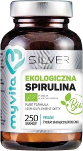 Spirulina BIO proszek 250g MyVita Silver Pure