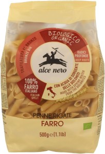 MAKARON (ORKISZOWY) PENNE BIO 500 g - ALCE NERO