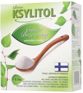 KSYLITOL KRYSTALICZNY 500 g - SANTINI (FINLANDIA)