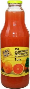 SOK GREJPFRUTOWY BIO 1 L - JAFFA GOLD