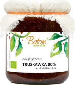DŻEM TRUSKAWKOWY B/C BIO 260 g - BATOM