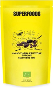 KAKAO ZIARNA KRUSZONE SUROWE BIO 600 g - BIO PLANET