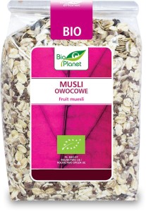 MUSLI OWOCOWE BIO 600 g - BIO PLANET