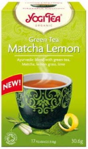 HERBATKA ZIELONA Z CYTRYNĄ I MATCHĄ BIO (17 x 1,8 g) - YOGI TEA
