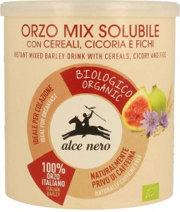 KAWA ZBOŻOWA Z CYKORIĄ I FIGAMI BIO 125 g - ALCE NERO