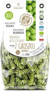MAKARON (Z GROSZKU ZIELONEGO) ŚWIDEREK FUSILLI BEZGLUTENOWY BIO 250 g - FABIJAŃSCY