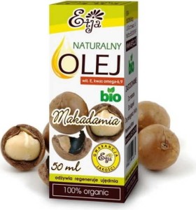 Olej makadamia BIO nierafinowany 50 ml ETJA