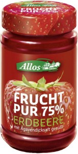 MUS TRUSKAWKOWY (75% OWOCÓW) BIO 250 g - ALLOS