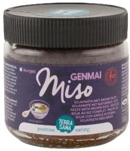 BIO MISO GENMAI (PASTA SOJOWA Z RYŻEM BRĄZOWYM) 350 g - TERRASANA