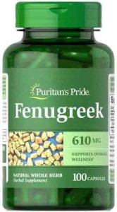 Kozieradka pospolita 610mcg Fenugreek 100 kapsułek Puritan's Pride