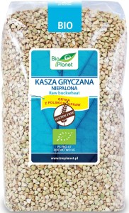 KASZA GRYCZANA NIEPALONA BIO 1 kg - BIO PLANET