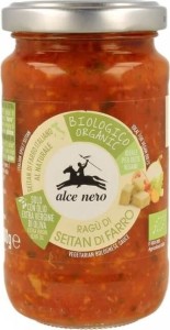 Pomidorowy sos z seitanem i oliwą z oliwek extra virgin BIO 200 g - Alce Nero