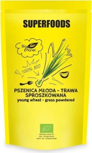 PSZENICA MŁODA - TRAWA SPROSZKOWANA BIO 150 g - BIO PLANET