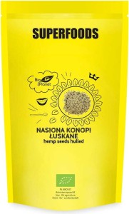 NASIONA KONOPI ŁUSKANE BIO 600 g - BIO PLANET