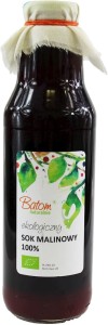 SOK MALINOWY B/C BIO 750 ml - BATOM