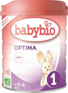 Mleko początkowe dla niemowląt od 0 do 6 miesięcy BIO 800 g BABYBIO
