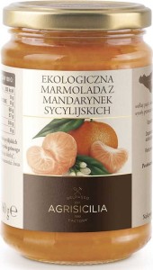 MARMOLADA Z MANDARYNEK SYCYLIJSKICH BIO 360 g - AGRISICILIA