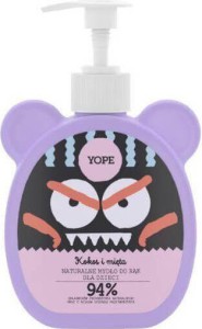 Naturalne mydło w płynie do rąk dla dzieci Kokos i mięta 400ml Yope