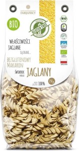 MAKARON (JAGLANY) ŚWIDEREK FUSILLI BEZGLUTENOWY BIO 250 g - FABIJAŃSCY