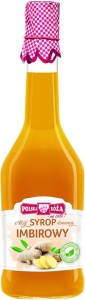 Syrop imbirowy 500 ml Polska Róża