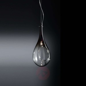 Ekskluzywna lampa wisząca OVO-GOCCIA czarna