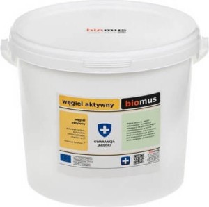 Węgiel aktywny płatki 1kg BIOMUS