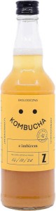 KOMBUCHA IMBIROWA BIO 500 ml - ZAKWASOWNIA